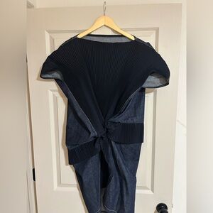 Comme des Garcons Black Denim Jacket